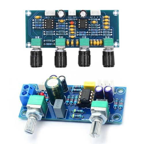Préampli de carte de tonalité, filtre passe-bas, préamplificateur de basse, kit de bricolage, NE5532, 1 pièce