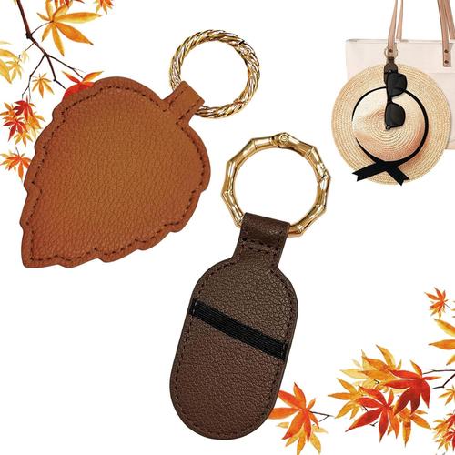 Magnetic Porte Chapeau pour Voyager sur Sac,Pince à Chapeau¿Accessoire Voyage,2Pcs Pince Chapeau de Paille,pour Lunettes Clips de Chapeau pour Sac à Main de Voyage Dos (Brun)