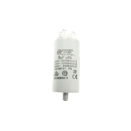 CONDENSATEUR 9 MF 450 V POUR SECHE LINGE ELECTROLUX - 416172464
