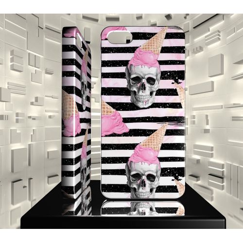 Coque Rigide Pour Iphone 5c Glamour Fashion Girl Horror Pink 12