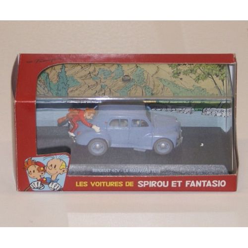 Atlas Spirou Renault 4cv La Mauvaise Tete-Atlas