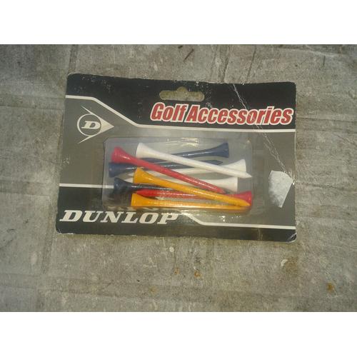 10 Paquets Tee Dunlop