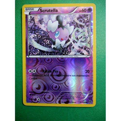 Scrutella 32/124 Reverse - Carte Pokémon Impact Des Destins