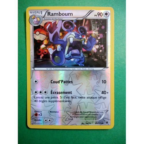 Ramboum 81/124 Reverse - Carte Pokémon Impact Des Destins