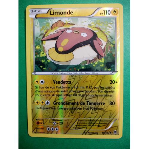 Limonde 56/162 Reverse - Carte Pokémon Impulsion Turbo