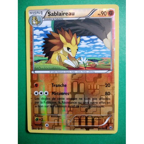 Sablaireau 76/162 Reverse - Carte Pokémon Impulsion Turbo