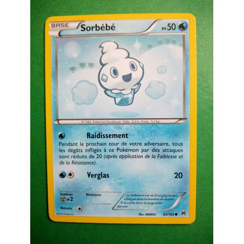 Sorbebe 43/162 - Carte Pokémon Impulsion Turbo