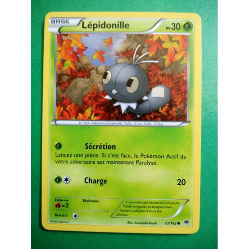 Lepidonille 13/162 - Carte Pokémon Impulsion Turbo