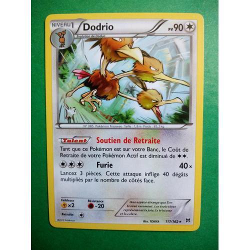 Dodrio 117/162 - Carte Pokémon Impulsion Turbo