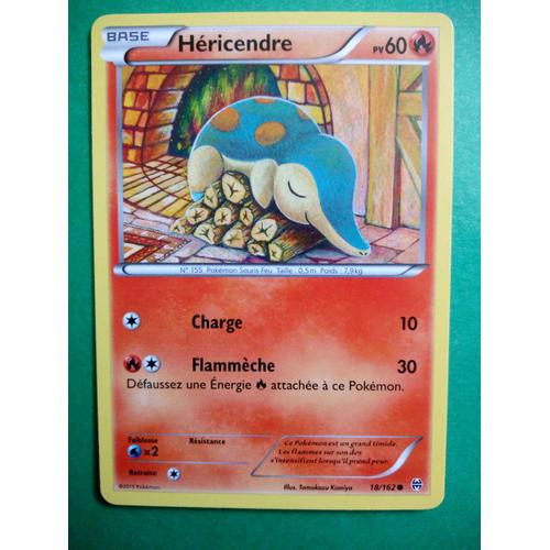 Hericendre 18/162 - Carte Pokémon Impulsion Turbo