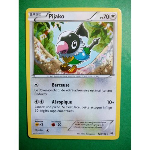 Pijako 128/162 - Carte Pokémon Impulsion Turbo