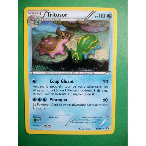 Tritosor 29/114 - Carte Pokémon Offensive Vapeur