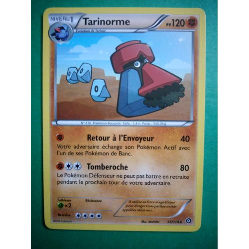 Tarinorme 55/114 - Carte Pokémon Offensive Vapeur