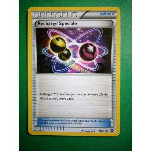 Recharge Spéciale 105/114 - Carte Pokémon Offensive Vapeur