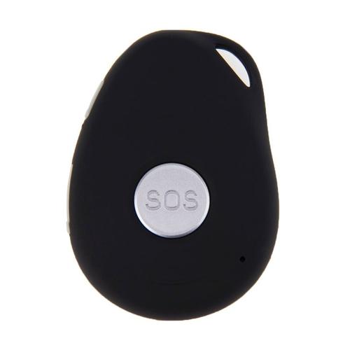 Mini Traceur GPS Android iOS GPS Alarme SOS Alerte Chute Geo-Fence  Téléphone Tracker GSM Noir YONIS