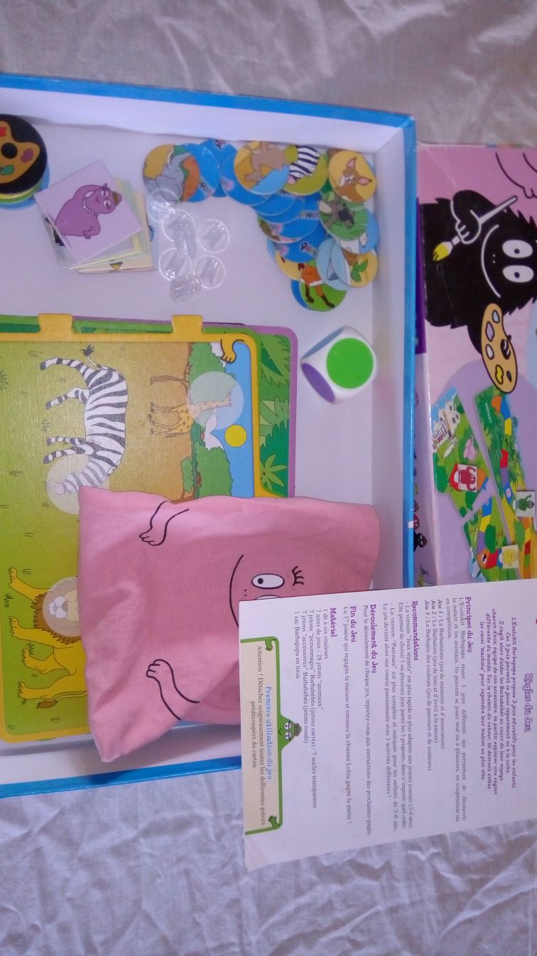 Jeux En Ligne 3 Ans Gratuit Barbapapa évolu kit 3 jeux en 1 barbapapa - jeux societe | Rakuten