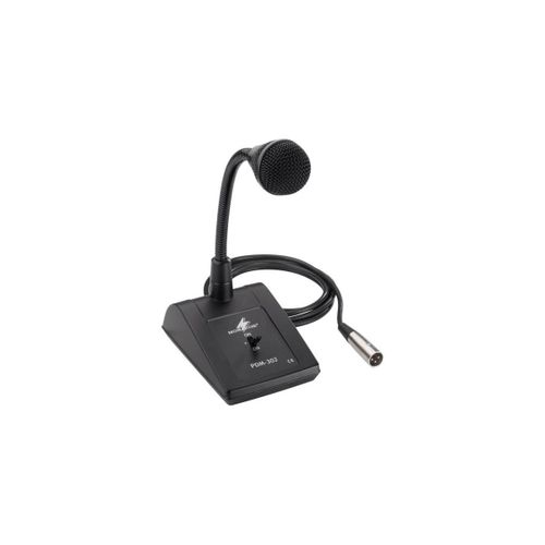 Microphone de table avec col de cygne MONACOR PDM 302