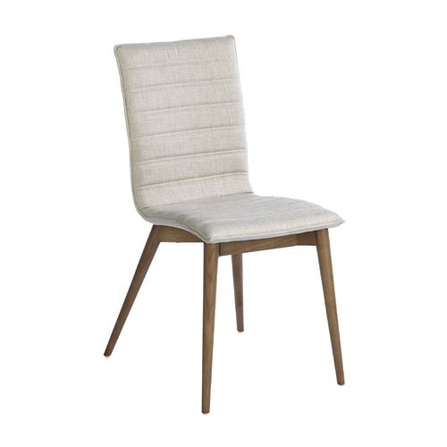 Chaise En Tissu Gris