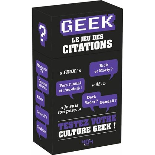 Geek : Le Jeu Des Citations