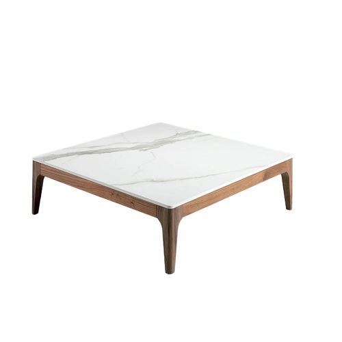 Table Basse En Verre Imitation Marbreet