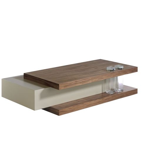 Table Basse Rectangulaire En Noyer