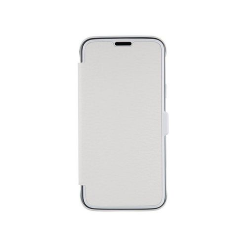 Etui Folio A Rabat Samsung Galaxy S5 Mini Blanc Eco-Cuir (Pu)