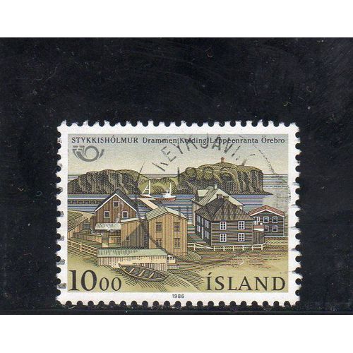 Timbre-Poste DIslande (Norden86)