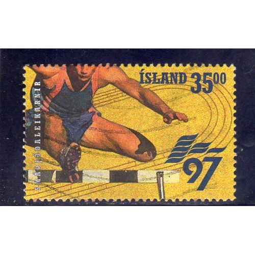 Timbre-Poste DIslande (Jeux Des Petites Nations Européennes)