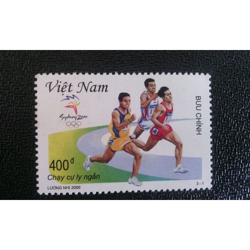 Timbre Vietnam Yt 1920 Course Jeux Olympiques D'été 2000, Sydney 2000