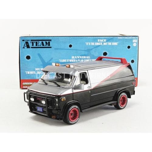 Greenlight Collectibles - 1/24 - Gmc A Team - Van Agence Tous Risques 1983 - 84072-Greenlight