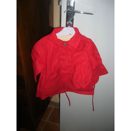 Manteau Mini Posse Avec Chapeau 6 Mois 100% Polyester,Doublure 100% Coton.