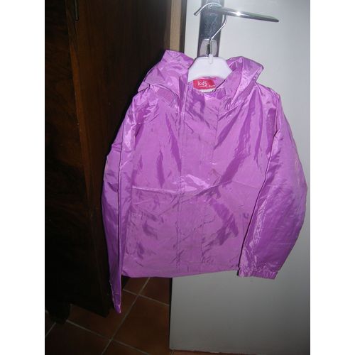 Kway Kids À Capuche 6 Ans 100% Polyester.