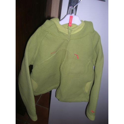 Veste Polaire À Capuche Quechua 4 Ans 100% Polyester.
