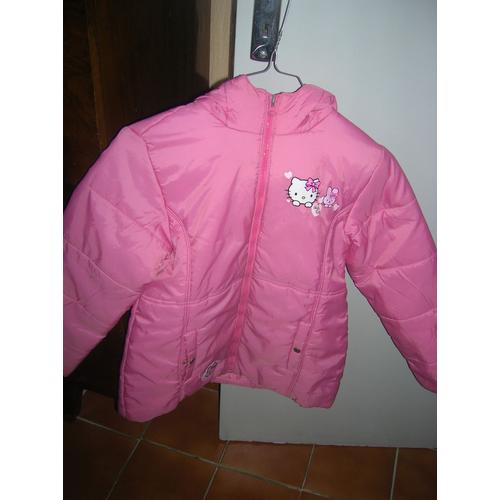 Parka À Capuche Hello Kitty 8 Ans 100% Polyamide,Doublure 100% Polyester.