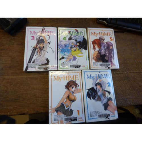 5 Tomes My-Hime De Oboru Kimura - Dessins De Ken-Etsu Sato