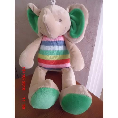 Peluche Elephant Beige Simba