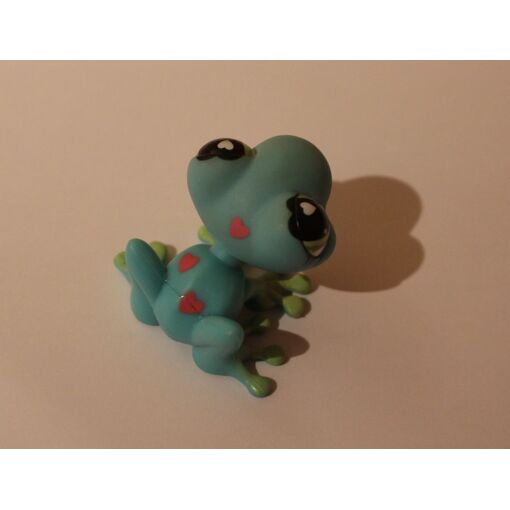 Figurine Grenouille Littlest Pet Shop Hasbro – Modèle 559 – Occasion – Animaux Marins