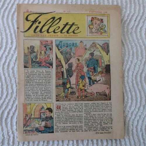 Fillette N° 113 9 Septembre 1948 Aurore