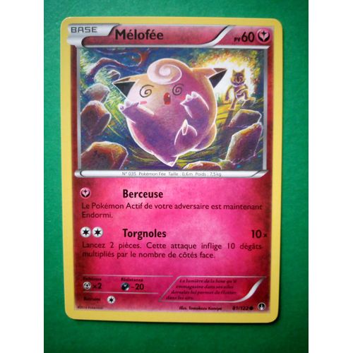 Melofee 81/122 - Carte Pokémon Rupture Turbo