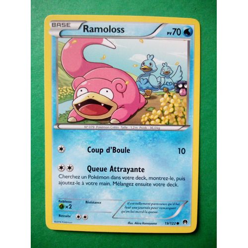 Ramoloss 19/122 - Carte Pokémon Rupture Turbo