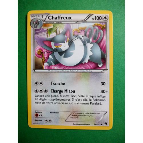 Chaffreux 94/122 - Carte Pokémon Rupture Turbo