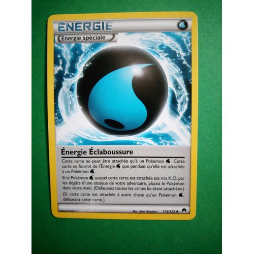 Énergie Éclaboussure 113/122 - Carte Pokémon Rupture Turbo