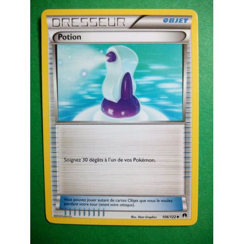 Potion 106/122 - Carte Pokémon Rupture Turbo