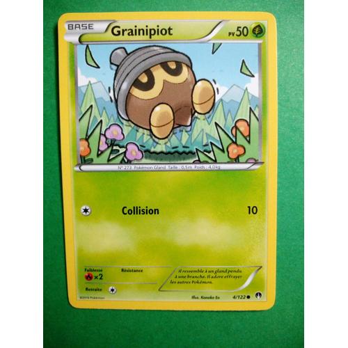 Grainipiot 4/122 - Carte Pokémon Rupture Turbo