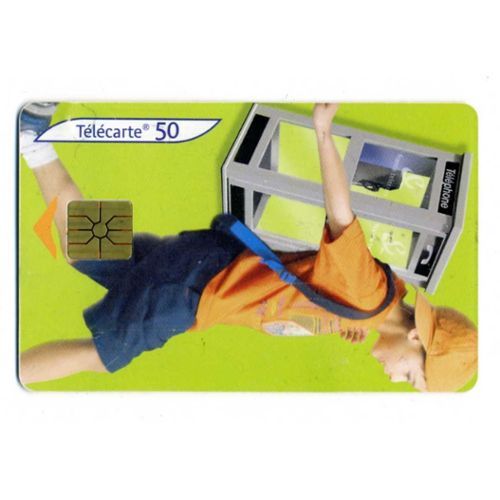 Télécarte Sac Cabine Jeune Homme 50 Unités