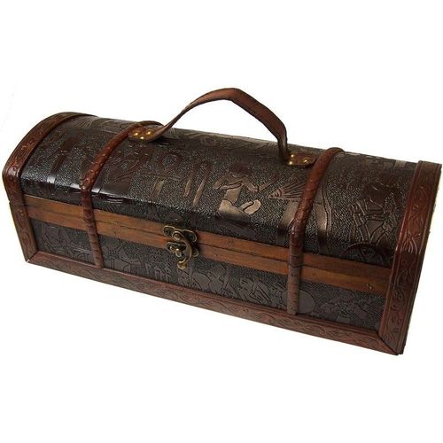 Boîte À Vin Style Antique Coffret À Vin - Design Egypte 