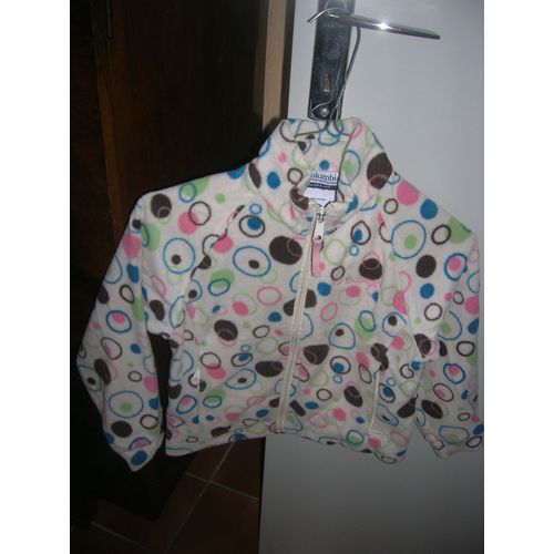 Veste Polaire Columbia 6 Ans 100% Polyester.