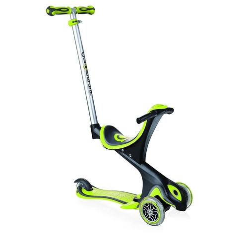 Globber Evo Comfort - Trottinette Enfant Évolutive 5 En 1 - Vert