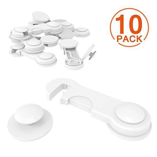 Lot De 10 Securite Enfant Portes De Placard Canwn Pratique Securite Tiroir Bebe Serrures De Securite Avec Resistant Adhesif Pour Armoires Frigo Toilette Rakuten