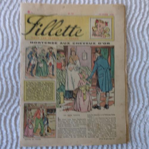 Fillette N°93 - 22 Avril 1948 - Hortense Aux Cheveux D'or